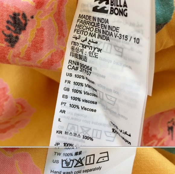 Billabong Jump In Jumper ruffle wide leg jumpsuit - Picture 6 of 7